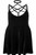 Killstar Magica Pentagram Harness Gothic Witch Skater Velvet Dress KSRA000883 Killstar Magica Pentagram Harness Gothic Witch Skater Velvet Dress KSRA000883