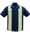 Steady Clothing Classy Piston Rockabilly Bowling Navy Button Down Shirt ST35327 Steady Clothing Classy Piston Rockabilly Bowling Navy Button Down Shirt ST35327