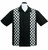 Steady Clothing Checkered Panel Rockabilly Bowling Button Down Shirt ST35330 Steady Clothing Checkered Panel Rockabilly Bowling Button Down Shirt ST35330