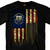 9-11 American Flag Skyline 20th Anniversary World Trade Center T Shirt GMS1494