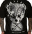 Sullen Chris Showstoppr Tattoos Artist Skull Flames Urban T Shirt SCM4038