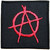 Anarchy Symbol Political Punk Rock Music Government Embroidered Patch P-0515 Anarchy Symbol Political Punk Rock Music Government Embroidered Patch P-0515
