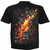 Spiral Direct Skull Lava Skeleton Fire Death Dark Fantasy Goth T Shirt M026M101 Spiral Direct Skull Lava Skeleton Fire Death Dark Fantasy Goth T Shirt M026M101