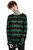 Killstar Absinthe Gothic Green Striped Distressed Holes Knit Sweater KSRA001417 Killstar Absinthe Gothic Green Striped Distressed Holes Knit Sweater KSRA001417