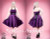 H&R LONDON PURPLE SATIN COCKTAIL HALTER 50s PINUP PUNK RETRO VINTAGE PROM DRESS