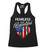 Outlaw Threadz American Honor Fearless and Beautiful Racerback Tank Top WTT06 Outlaw Threadz American Honor Fearless and Beautiful Racerback Tank Top WTT06