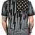 Wornstar Black Flag Skull Crossbones American Stars Stripes T Shirt Wornstar Black Flag Skull Crossbones American Stars Stripes T Shirt