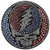 The Grateful Dead Steal Your Face Stained Glass Music Embroidered Patch P-5307