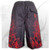 Spiral Direct Skull Blast Flames Fire Devil Gothic Swim Trunks Shorts T152M704