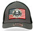 2nd Second Amendment American Flag USA Patriotic Skull Trucker Hat GSH1022 2nd Second Amendment American Flag USA Patriotic Skull Trucker Hat GSH1022