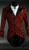Dracula Clothing Red Brocade Victorian Steampunk Goth Fishtail Tailcoat 1-13-DE Dracula Clothing Red Brocade Victorian Steampunk Goth Fishtail Tailcoat 1-13-DE