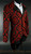Dracula Clothing Red Brocade Victorian Steampunk Goth Fishtail Tailcoat 1-13-DE Dracula Clothing Red Brocade Victorian Steampunk Goth Fishtail Tailcoat 1-13-DE