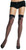 Leg Avenue Black Pink Stripe Thigh High Stockings Adult Halloween Costume UA9222