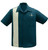 Steady Clothing V8 Classic Teal Stone Bowling Rockabilly Button Up Shirt ST35613 Steady Clothing V8 Classic Teal Stone Bowling Rockabilly Button Up Shirt ST35613