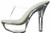 Ellie Exotic Pole Dancing Halloween Costume Platforms 6" Heels Shoes 601-VANITY Ellie Exotic Pole Dancing Halloween Costume Platforms 6" Heels Shoes 601-VANITY