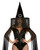 Dreamgirl Wicked Witch Fringe Buckle Hat Adult Womens Halloween Costume 11950 Dreamgirl Wicked Witch Fringe Buckle Hat Adult Womens Halloween Costume 11950