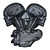 Lethal Threat Metal and Mayhem Skull Pistons Motorcycle Bike Large Patch LT30247 Lethal Threat Metal and Mayhem Skull Pistons Motorcycle Bike Large Patch LT30247