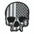 Lethal Threat USA Skull American Flag Stars Motorcycle Biker Large Patch LT30183 Lethal Threat USA Skull American Flag Stars Motorcycle Biker Large Patch LT30183