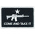 Come and Take It Rifle Star Motorcycle American Biker Patriotic Patch PPL9843 Come and Take It Rifle Star Motorcycle American Biker Patriotic Patch PPL9843