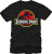 JURASSIC PARK CLASSIC LOGO DINOSAUR T-REX MOVIE DISTRESSED T TEE SHIRT S-2XL