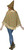 Fun World Sweet Scarecrow Poncho Patchwork Corn Field Halloween Costume 90437S
