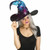 Fun World Deluxe Witch Wiccan Fancy Glitter Foil Halloween Costume Hat 93188 Fun World Deluxe Witch Wiccan Fancy Glitter Foil Halloween Costume Hat 93188