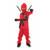 Underwraps Red Wolf Ninja Child Secret Spy Protector Halloween Costume 25846