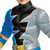 Disguise Power Rangers Blue Ranger Dino Fury Toddler Muscle Costume 115929 Disguise Power Rangers Blue Ranger Dino Fury Toddler Muscle Costume 115929