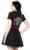 SOURPUSS JOHNNY CASH BURNING THING 50S ROCKER TATTOO S-3XL HELLBILLY DRESS