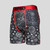 PSD Black Hype Bandana Red Trim Boxers Briefs Mens Athletic Underwear 221180064
