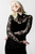 Killstar Poison Fang Velvet Gothic Lace Witchy Long Bell Sleeve Top KSRA004453 Killstar Poison Fang Velvet Gothic Lace Witchy Long Bell Sleeve Top KSRA004453