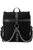 Killstar Double Crossed Gothic Punk Chains Buckle Crosses Backpack KSRA003349 Killstar Double Crossed Gothic Punk Chains Buckle Crosses Backpack KSRA003349