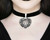 Killstar Deadheart Velvet Pentagram Moon Goth Witch Necklace Choker KSRA004119 Killstar Deadheart Velvet Pentagram Moon Goth Witch Necklace Choker KSRA004119