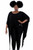 Killstar Celestial Bodies Flowing Draped Crop Punk Goth Top Shirt KSRA001684 Killstar Celestial Bodies Flowing Draped Crop Punk Goth Top Shirt KSRA001684