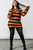 Killstar Pumpkin Knit Striped Distressed Goth Punk Shirt Sweater KSRA004169 Killstar Pumpkin Knit Striped Distressed Goth Punk Shirt Sweater KSRA004169