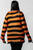 Killstar Pumpkin Knit Striped Distressed Goth Punk Shirt Sweater KSRA004169 Killstar Pumpkin Knit Striped Distressed Goth Punk Shirt Sweater KSRA004169