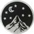 C&D Visionary DSX Mountain Moon And Stars Scenic Night Time Patch P-DSX-4849