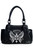 Lost Queen Skeleton Butterfly Moth Ouija Planchette Handbag Purse BG34283BLK