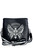 Lost Queen Skeleton Butterfly Ouija Planchette Small Handbag Purse BG34284BLK