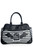 Lost Queen Give You The Creeps Punk Bat Tombstone Striped Handbag Purse BG34280 Lost Queen Give You The Creeps Punk Bat Tombstone Striped Handbag Purse BG34280