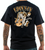 Lucky 13 Tiger Guitar Feline Fishnet Cat Hot Rod Car Rockabilly Shirt LM1000TT-B Lucky 13 Tiger Guitar Feline Fishnet Cat Hot Rod Car Rockabilly Shirt LM1000TT-B