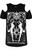 Restyle Coven Witches Wiccan Nature Goth Worship Occult Cold Shoulder Shirt Top Restyle Coven Witches Wiccan Nature Goth Worship Occult Cold Shoulder Shirt Top