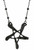 Restyle Witches Broom Pentagram Wiccan Pagan Gothic Punk Black Pendant Necklace Restyle Witches Broom Pentagram Wiccan Pagan Gothic Punk Black Pendant Necklace