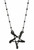 Restyle Witches Broom Pentagram Wiccan Pagan Gothic Punk Black Pendant Necklace Restyle Witches Broom Pentagram Wiccan Pagan Gothic Punk Black Pendant Necklace