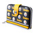 Loungefly NFL Pittsburgh Steelers Logo Zip Around Wallet Clutch Purse Loungefly NFL Pittsburgh Steelers Logo Zip Around Wallet Clutch Purse