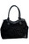Lost Queen Ishtar Skeleton Hand Rose Moon Occult Goth Handbag Purse BG34288BLK