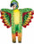 Underwraps Printed Parrot Green Polly Feathers Bird Pet Toddler Costume 20060