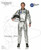 Underwraps Silver Astronaut NASA Space Shuttle USA Jumpsuit Rocket Costume 28004 Underwraps Silver Astronaut NASA Space Shuttle USA Jumpsuit Rocket Costume 28004