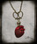 Seven Deadly Be Still My Heart Realistic Charm Necklace 5603-N