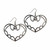 Kreepsville 666 Bat Outline Heart Vampire Spooky Goth Romantic Love Earring EBOH Kreepsville 666 Bat Outline Heart Vampire Spooky Goth Romantic Love Earring EBOH